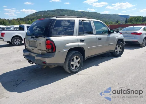 2003 Chevrolet Trailblazer Lt из США, поврежденный, VIN 1GNDT13S632109932